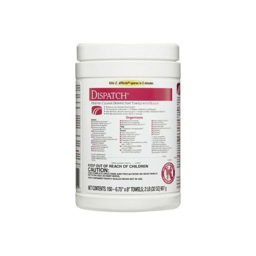 Clorox - Dispatch With Bleach - 69150 - Towel, Disinfectant W/Bl