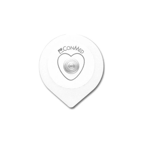 Con-Med - 1800-003 - Ecg Monitoring Electrode Foam Backing Non - Radiolucent Snap Connector 3 Per Pack