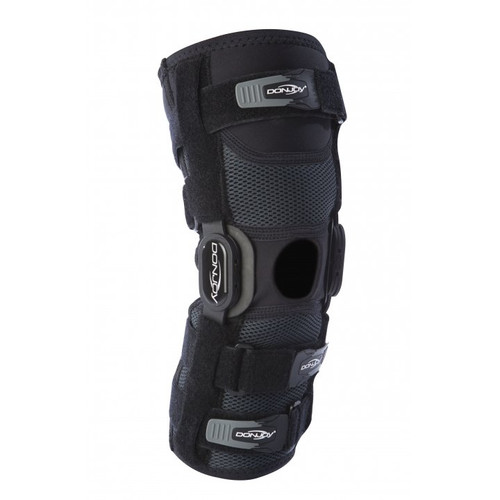 Djo Djorthopedics - Playmaker Ii - 11-3502-3 - Knee Brace Medium Wraparound / D - Ring /Hook And Loop Strap Closure 18 - 1/2 To 21 Inch Thigh Circumference 14 15 16 Calf Left Or Right Kne