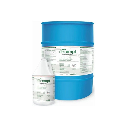 Contec - Preempt - 21305 - Surface Disinfectant Cleaner Peroxide Based Manual Pour Liquid Concentrate 1 Gal Jug Unscented Nonsterile