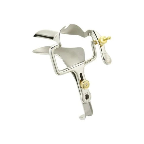 Cooper Surgical - Euro Med - 64-218 - Vu - Max Vaginal Speculum Graves Nonsterile Grade German Stainless Steel Medium 70 Mm Yoke Opening With Self Retaining Screw Reusable Without Light Source Capability