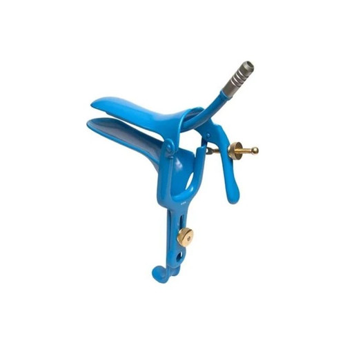 Cooper Surgical - Euro-Med - 61513 - Electrosurgical Vaginal Speculum Graves Nonsterile Grade Coated Stainless Steel Small Double Blade Duckbill With Pse Tube Reusable Without Light Source Capability
