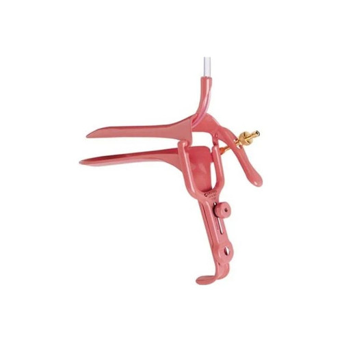Cooper Surgical - Euro-Med - F200 - Electrosurgical Vaginal Speculum Graves Nonsterile Grade Coated Stainless Steel Large Double Blade Duckbill With Pse Tube Reusable Without Light Source Capability