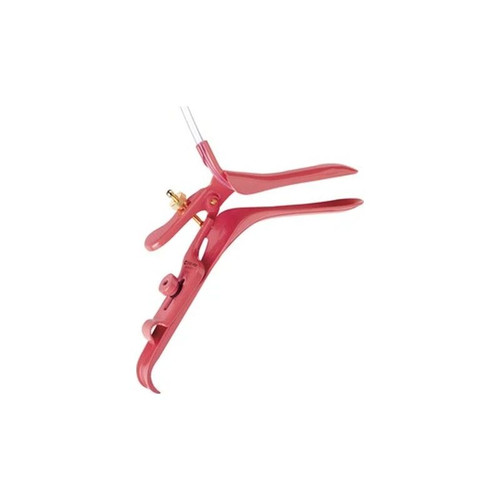 Cooper Surgical - Euro-Med - F210 - Electrosurgical Vaginal Speculum Graves Nonsterile Grade Coated Stainless Steel Medium Double Blade Duckbill Side Open Reusable Without Light Source Capability