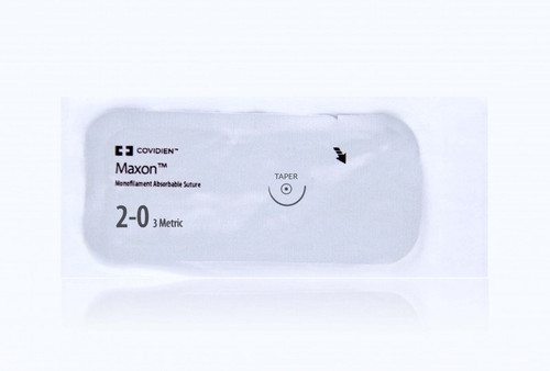 Covidien - 8886626751 - Suture, Maxon Grn 2 - 0 30" T - 12