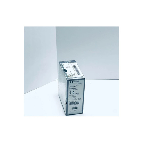 Covidien - Maxon - 8886620721-2 - Absorbable Suture With Needle Polyglyconate Cv - 23 1/2 Circle Taper Point Size 5 - 0 Monofilament