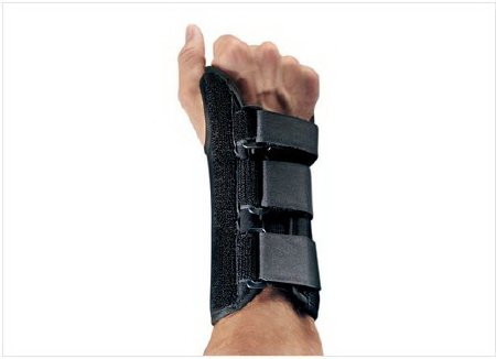 Djo Djorthopedics - Procare - 81-97883 - Comfortform Wrist Brace Aluminum / Foam Spandex Right Hand Black Small