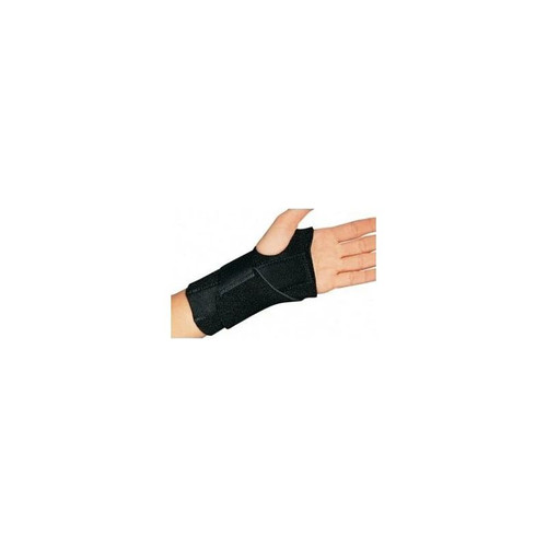 Djo Djorthopedics - Wrist-O-Prene - 81-82471 - Brace Aluminum / Neoprene Left Hand Black One Size Fits Most