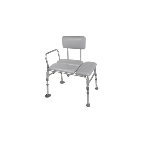 Drive Devilbiss Healthcare - 12005Kd-1 - Medical - Knocked Down Bath Transfer Bench Arm Rail 17 - 3/4 To 21 - Inch Seat Height 400 Lbs Weight Capacity