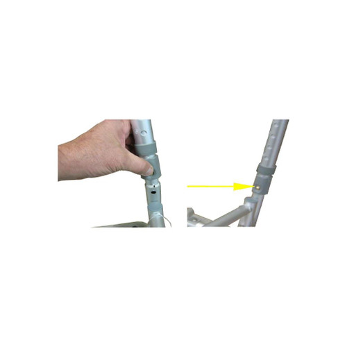 Drive Devilbiss Healthcare - 12005Kd-B - Medical Back Assembly With Pad,12005Kd