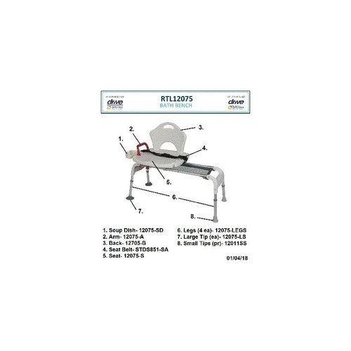 Drive Devilbiss Healthcare - 12027Al - Medical Arm,Lt.12027Ra