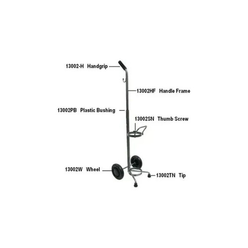 Drive Devilbiss Healthcare - 13002W - Medical Wheel,Oxygencart,13002