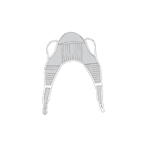 Drive Devilbiss Healthcare - 13220S - Medical U - Sling, Divided Leg, Head Support Solid