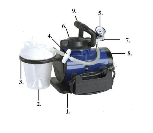 Drive Devilbiss Healthcare - 18600-Head - Medical Suction Machines