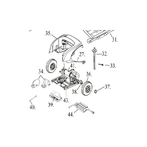 Drive Devilbiss Healthcare - Lrm302200-28 - Medical Seat Post Screw