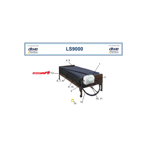 Drive Devilbiss Healthcare - Ls9000-Ptk - Medical Pressuretestingkit,Ih - Series
