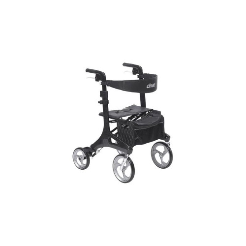 Drive Devilbiss Healthcare - Nitro Elite - Rtl10266Cf - Medical Cf Carbon Fiber Rollator Rolling Walker