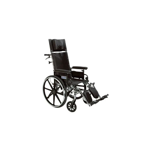 Drive Devilbiss Healthcare - Pla420Rbdda - Medical - Viper Plus Gt Lightweight Wheelchair Dual Axle Desk Length Arm Black Upholstery 20 Inch Seat Width Adult 300 Lbs Weight Capacity