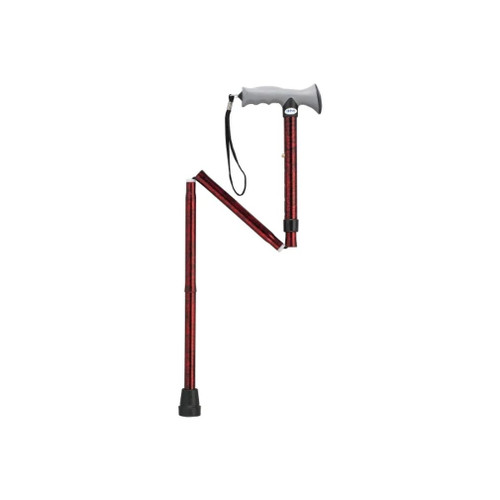 Drive Devilbiss Healthcare - Rtl10370Bk - Medical - Folding Cane Aluminum 33 To 37 Inch Height Black