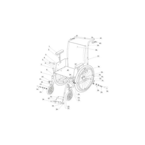 Drive Devilbiss Healthcare - Stds2A4328-R - Medical Back Adjst.Brkt.L3 Coug,Right