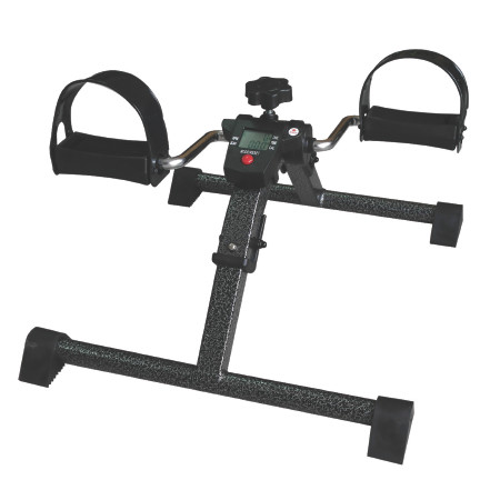 Fabrication Enterprises - Cando - 10-0712 - Pedal Exerciser Portable / Display Panel Adjustable Resistance Levels 11 X 17 22 Inch Black