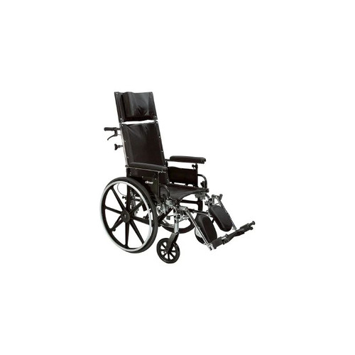 Drive Devilbiss Healthcare - Viper Plus - Pla418Rbdfa - Medical Gt Full Reclining Wheelchair, Detachable Arms, Seat
