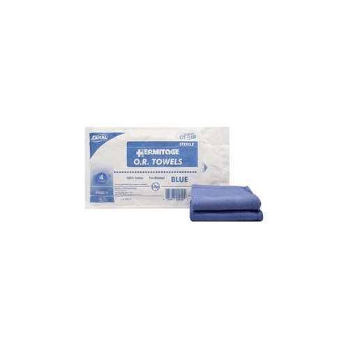 Dukal - Ct-04B - O.R Towel 17 W X 26 L Inch Blue Sterile