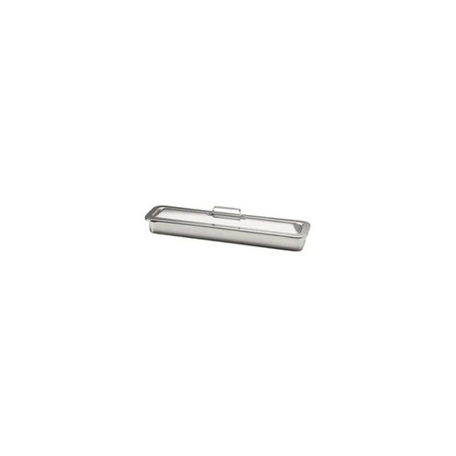 Dukal - Tech-Med - 4257 - Instrument Tray Stainless Steel 1 - 1/8 X 4 17 Inch