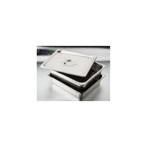 Dukal - Tech-Med - 4265 - Instrument Tray Stainless Steel 2 X 3 - 1/5 12 Inch