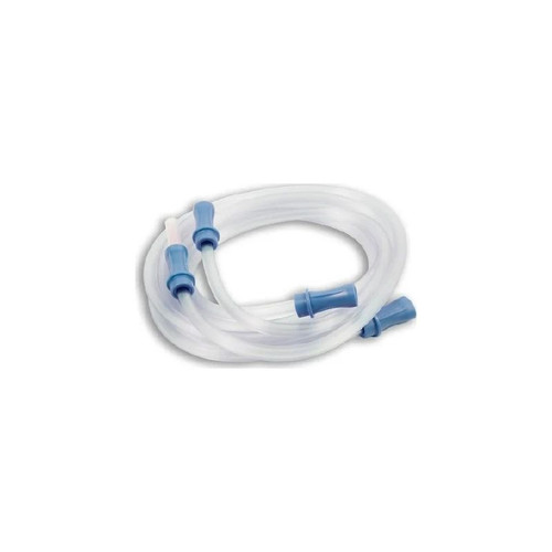 Dynarex - 32100 - Suction Connector Tubing 18 Inch Length / 6 Foot 0.188 I.D Nonsterile Straw Clear Nonconductive Plastic