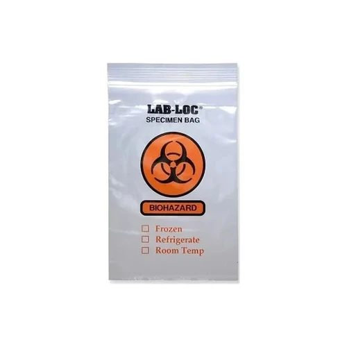 Elkay Plastics - Labac221318 - Adhesive Closure Tamper Evident 2 Wall Specimen Transfer Bag