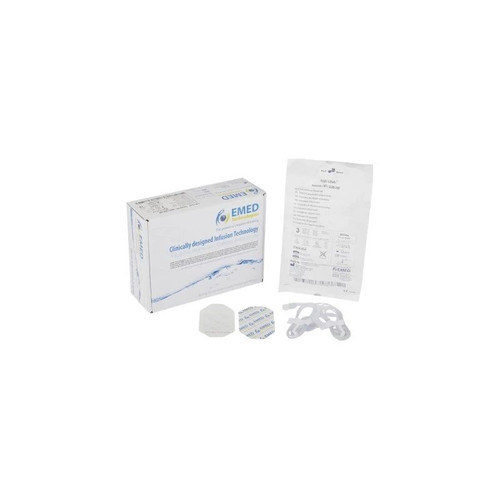 Emed Technologies - Sub-Q - Sub-320 - Subcutaneous Infusion Set 27 Gauge X 3 9 Mm 36 Inch Tubing Without Port