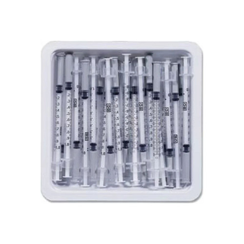 Exel - 26063 - Allergy Tray, 1cc, 27g X 3/8