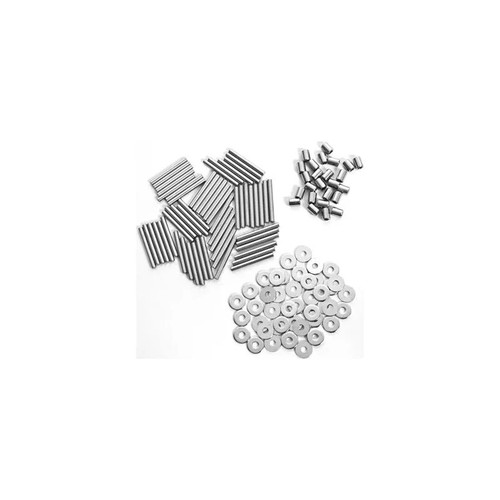 Fabrication Enterprises - 12-3001 - Manipulation And Dexterity Test - Purdue Pegboard Accessory - 25 Collars, 45 Washers And 55 Pins