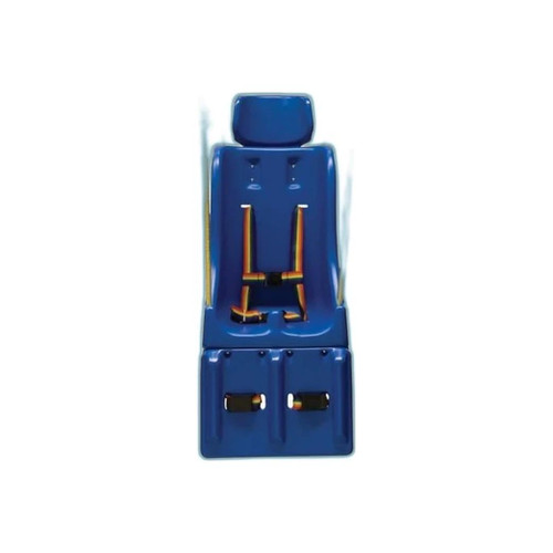 Fabrication Enterprises - 30-1641 - Full support swing seat with pommel, head and leg rest, (teenager), with rope