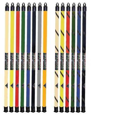 Fabrication Enterprises - Cando - 101604 - Wate Exercise Bars 1.36 Kg/ 3 Lbs