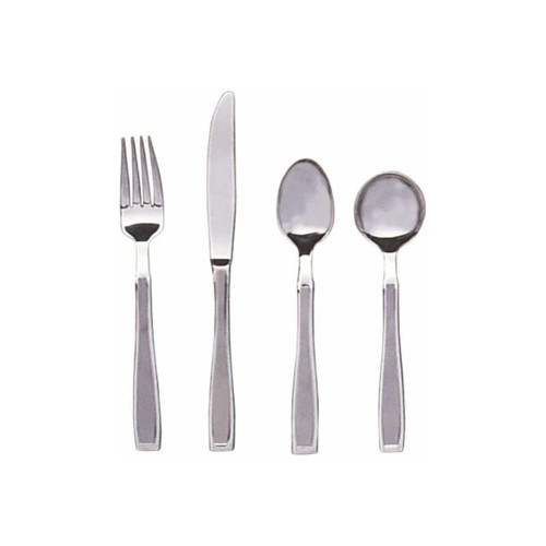 Fabrication Enterprises - 61-0038L - Weighted cutlery Left soup spoon