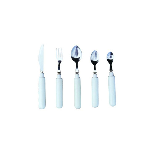 Fabrication Enterprises - Comfort Grip - 61-0031 - Weighted Cutlery, Straight,8 Oz., Fork