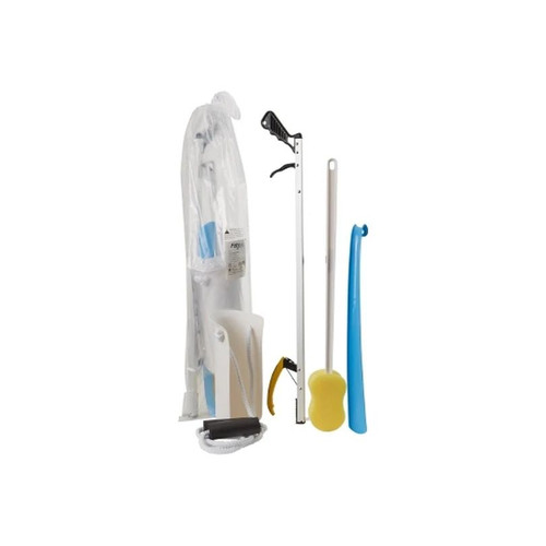 Fabrication Enterprises - Fablife - 86-0070 - Standard Adl Hip / Knee Equipment Kit Reacher - 26 Inch Length Shoehorn - 18