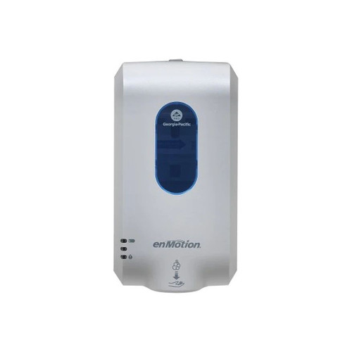 Georgia Pacific - Enmotion Gen2 - 52056 - Consumer Hand Hygiene Dispenser Gray / Blue Touch Free 1200 Ml Wall Mount