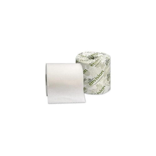 Georgia Pacific - Envision - 14580/01 - Consumer Toilet Tissue White 1 - Ply Standard Size Cored Roll 1210 Sheets 4 X 1/20 Inch