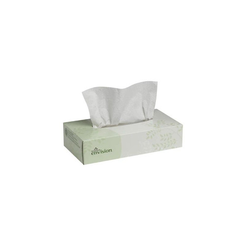 Georgia Pacific - Envision - 47410 - Consumer - Epa Compliant Facial Tissue, Flat