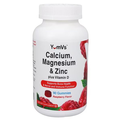 Gericare Medical Supply - Geri-Care - 9114-09-Ymv - Calcium Magnesium Zinc+Vitamind3, Gummies