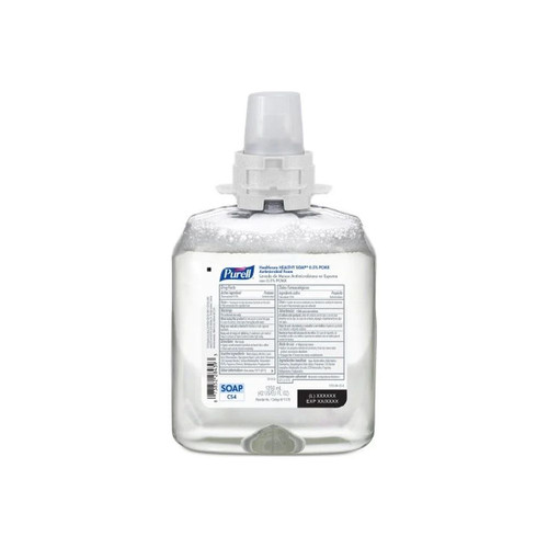 Gojo Industries - Theraworx - 5178-04 - Protect Advanced Hygiene For Hand & T - Zone Defense Antimicrobial Soap Foaming 1 250 Ml Dispenser Refill Bottle Floral Scent