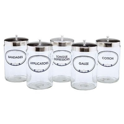 Graham Field - 3454A A - Graham-Field - Sundry Jar Gls W/Cvr Applicato Grafco - Medical/Surgical