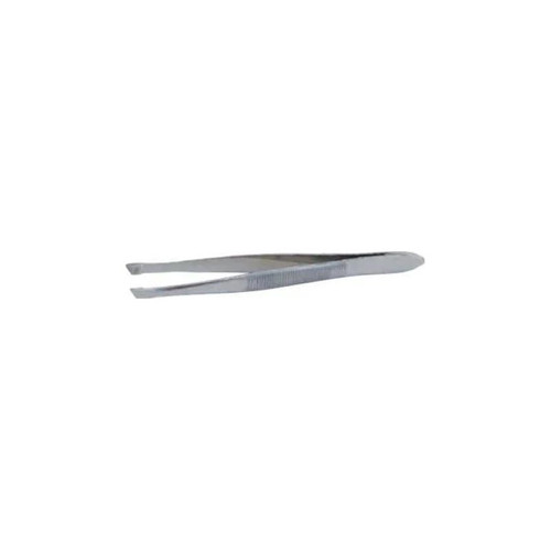 Graham Field - Grafco - 1784 - Health Products Tweezers 3 - 1/2 Inch Length Stainless Steel Nonsterile Nonlocking Thumb Handle Straight Slanted Tips