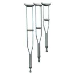 Graham Field - Lumex - 3612Lf-8 - Crutches Alum Youth Latex Free - Mobility