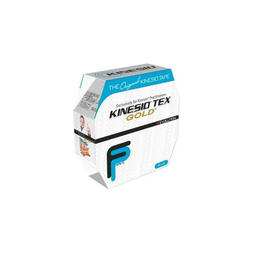Fabrication Enterprises - Kinesio Tex Classic - 24-4942B - Kinesiology Tape Blue 2 Inch X 34 Yard Cotton Nonsterile