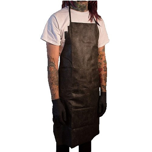 Graham Medical - 80035 - Products Tattoo Apron One Size Fits Most Black Disposable