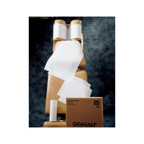 Graham Medical - 904 - Chiropractic Headrest Sheet, Face Slot, Smooth